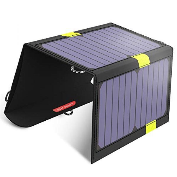 X-DRAGON 20W tragbares Solarladegerät 2 USB Ports Wasserdichtes tragbares Solarpanel USB Solarpanel für Smartphone, Tablets, Outdoor, Camping